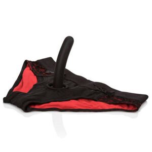 CALEXOTICS - SCANDAL CONJUNTO DE CALCINHA VERMELHA COM CONSOLO TAMANHO L/XL