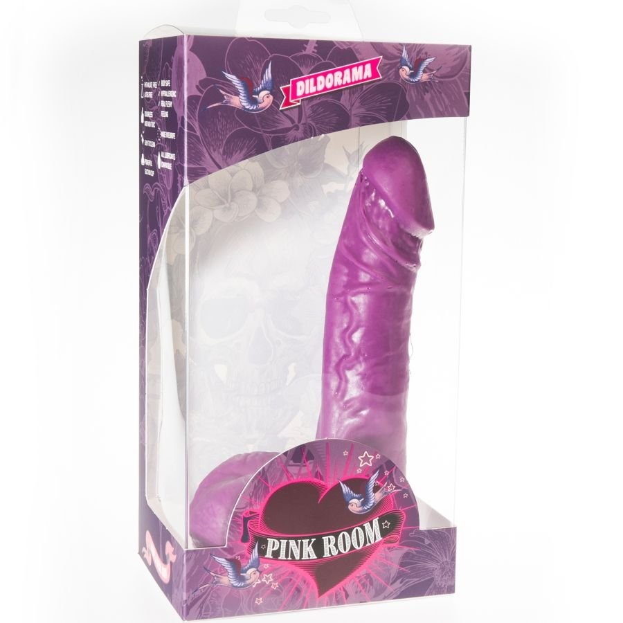 PINK ROOM - EBAN DILDO REALISTA ROXO 19 CM - Image 2