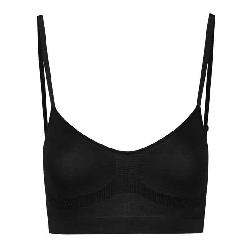 BYE-BRA - MEDIUM CONTROL SUTI SEM PONTOS PRETO TAMANHO XL - Image 4