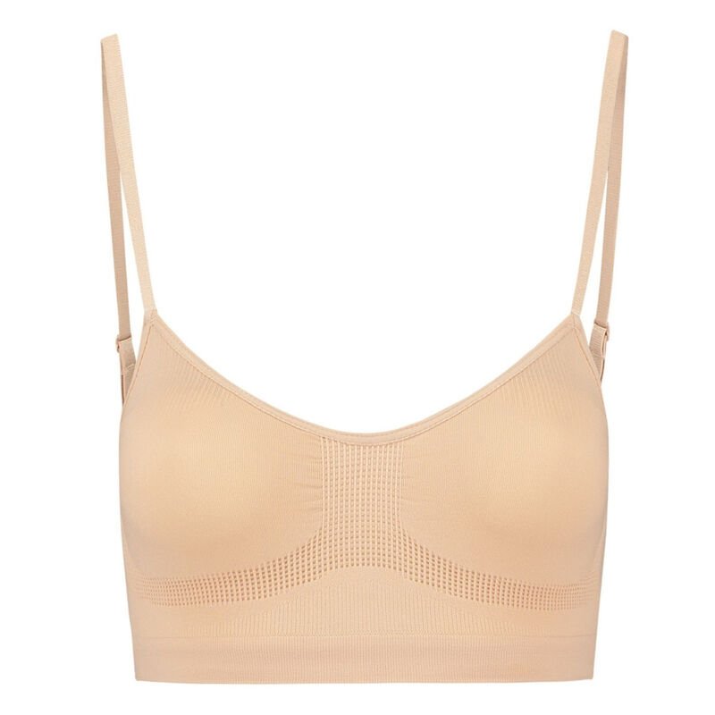 BYE-BRA - MEDIUM CONTROL SUTI SEM PONTOS BEIGE TAMANHO S - Image 3