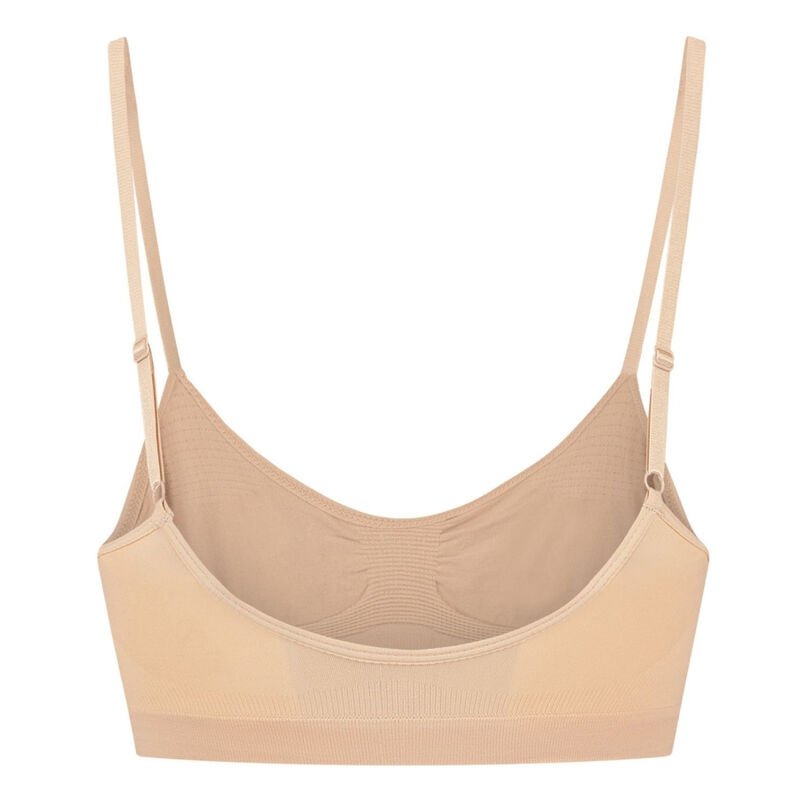 BYE-BRA - MEDIUM CONTROL SUTI SEM PONTOS BEIGE TAMANHO S - Image 4