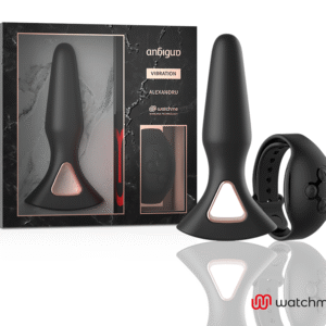 ANBIGUO - WATCHME CONTROLE REMOTO VIBRADOR ANAL PLUG ALEXANDRU