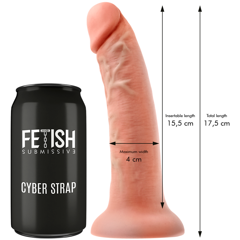 FETISH SUBMISSIVE CYBER STRAP - ARNÊS COM TECNOLOGIA DILDO WATCHME S DE CONTROLE REMOTO - Image 4
