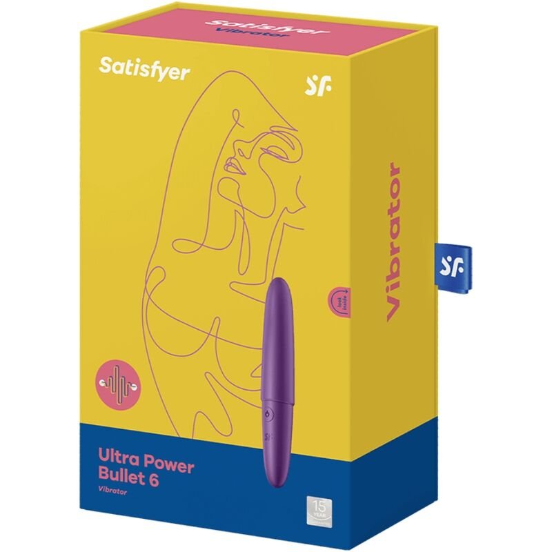 SATISFYER - ULTRA POWER BULLET 6 ROXO - Image 3