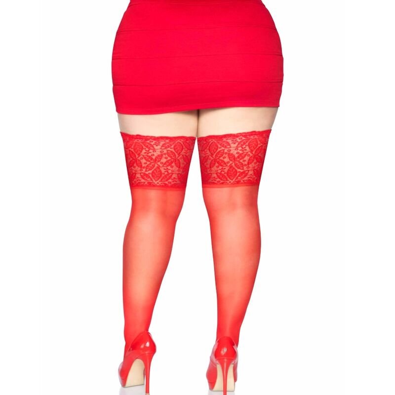 LEG AVENUE - STAY UPS SHEER THIGH UP PLUS SIZE - Image 2