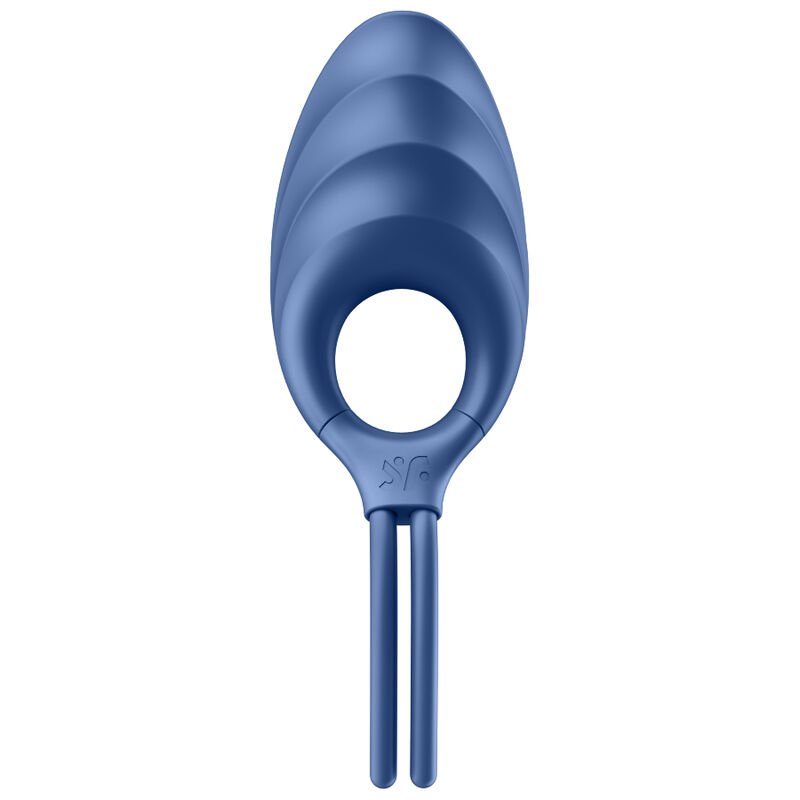 SATISFYER - VIBRADOR DE ANEL ESPADADISTA AZUL - Image 2