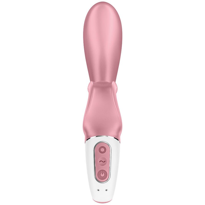 SATISFYER - APLICATIVO VIBRADOR DE COELHO HUG ME ROSA - Image 3