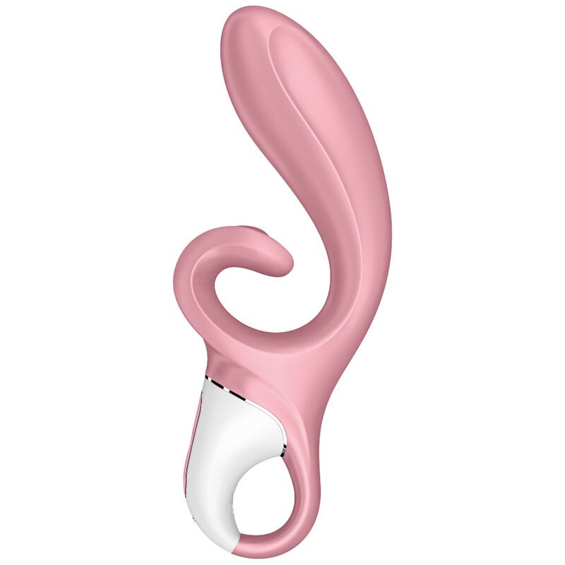 SATISFYER - APLICATIVO VIBRADOR DE COELHO HUG ME ROSA - Image 2
