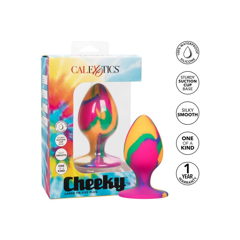 CALEXOTICS - CHEEKY GRANDE PLUG TIE-DYE ANAL - Image 5
