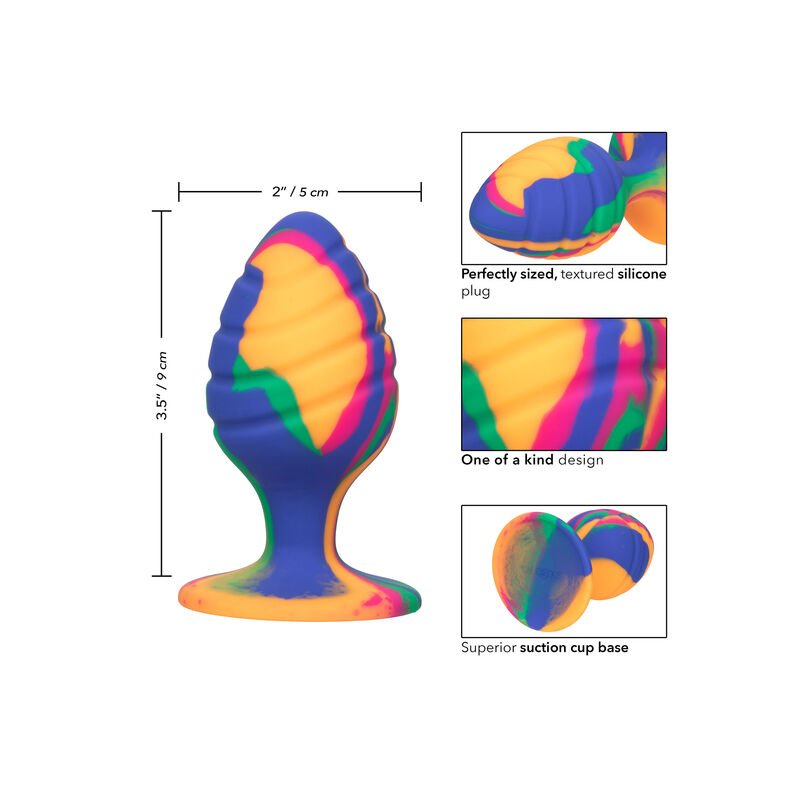 CALEXOTICS - CHEEKY LARGUE SWIRL PLUG ANAL - Image 4