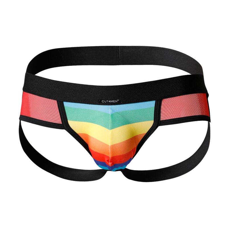 CUT4MEN - JOCKSTRAP RAINBOW XL - Image 3