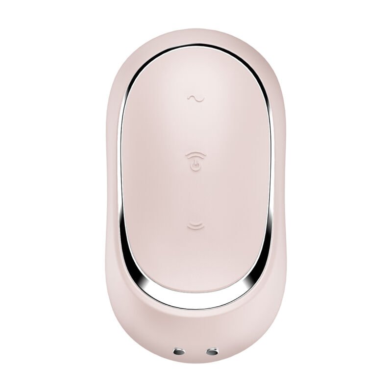 SATISFYER - PRO TO GO 2 ESTIMULADOR E VIBRADOR DE PULSO DE AR DUPLO BEGE - Image 4