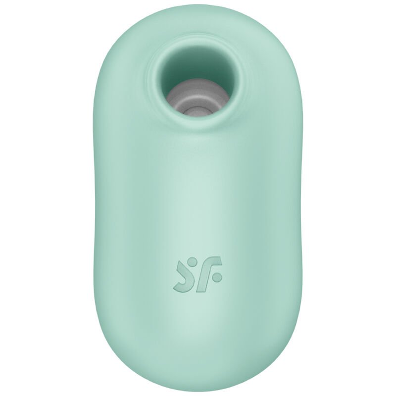 SATISFYER - PRO TO GO 2 ESTIMULADOR E VIBRADOR DE PULSO DE AR DUPLO VERDE - Image 2