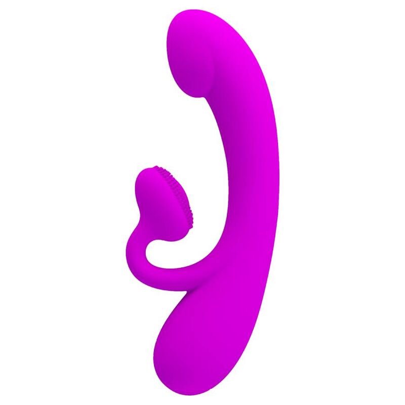 PRETTY LOVE - VIBRADOR SINCERO E ONDAS ESTIMULANTES DO CLITÓRIS SILICONE ROXO - Image 4