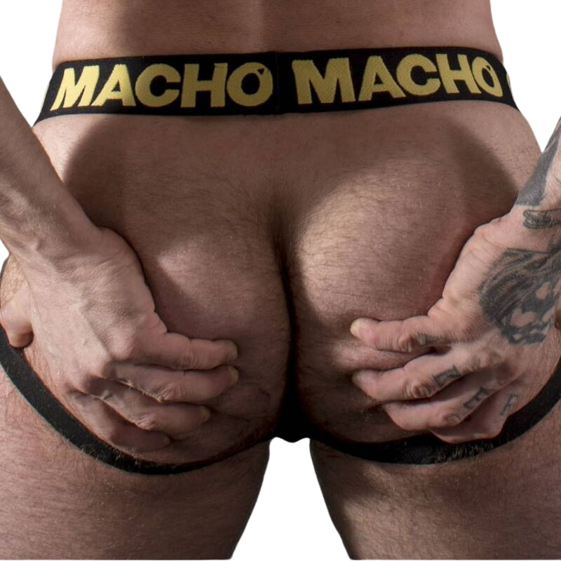 MACHO - MX25AC JOCK COURO AMARELO XL - Image 2