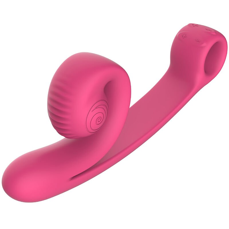 SNAIL VIBE - VIBRADOR CURVO ROSA