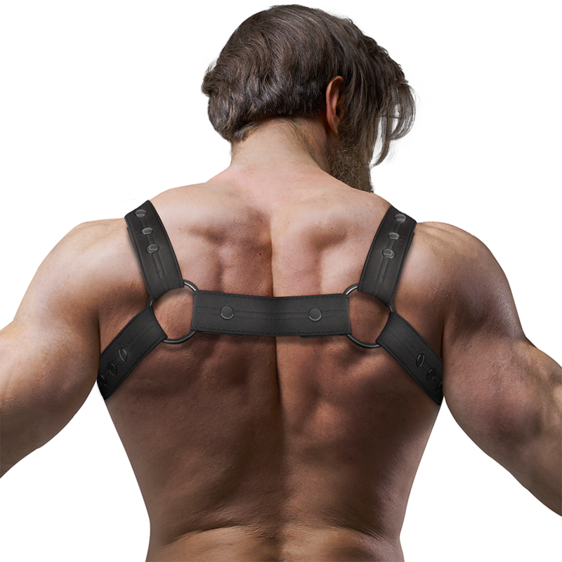 FETISH SUBMISSIVE ATTITUDE - ARNÊS ESPORTIVO DE NEOPRENE AJUSTVEL PARA HOMENS - Image 3