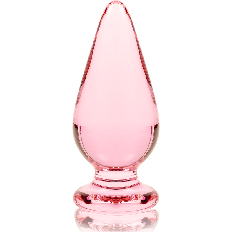 NEBULA SERIES BY IBIZA - MODELO 4 ANAL PLUG VIDRO BOROSILICADO ROSA 11 CM -O- 5 CM - Image 5