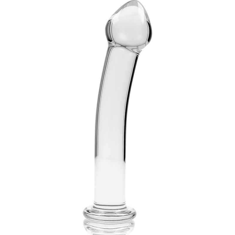 NEBULA SERIES BY IBIZA - MODELO 11 DILDO VIDRO BOROSILICADO TRANSPARENTE 16 CM -O- 3 CM - Image 5