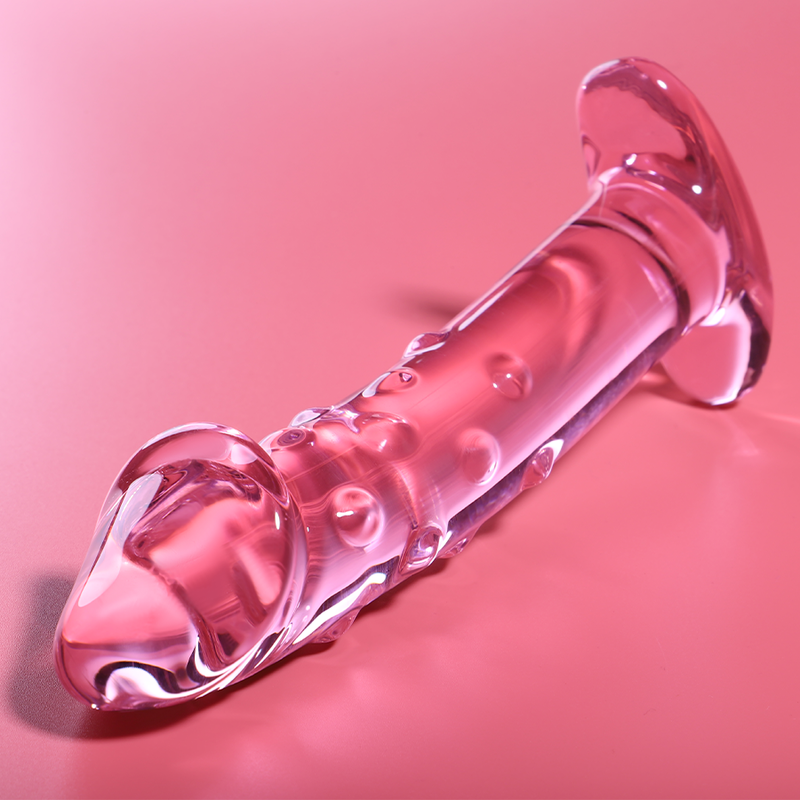 NEBULA SERIES BY IBIZA - MODELO 19 DILDO VIDRO BOROSILICADO ROSA 18.5 CM -O- 4 CM - Image 2