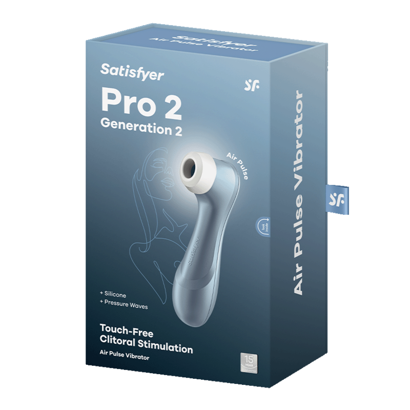 SATISFYER - ESTIMULADOR DE PULSO DE AR PRO 2 AZUL - Image 4