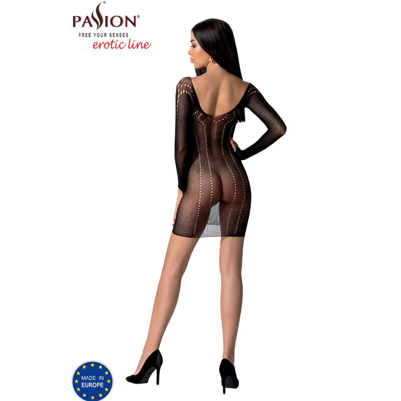 PASSION - BS101 BODYSTOCKING PRETO TAMANHO ÚNICO - Image 4