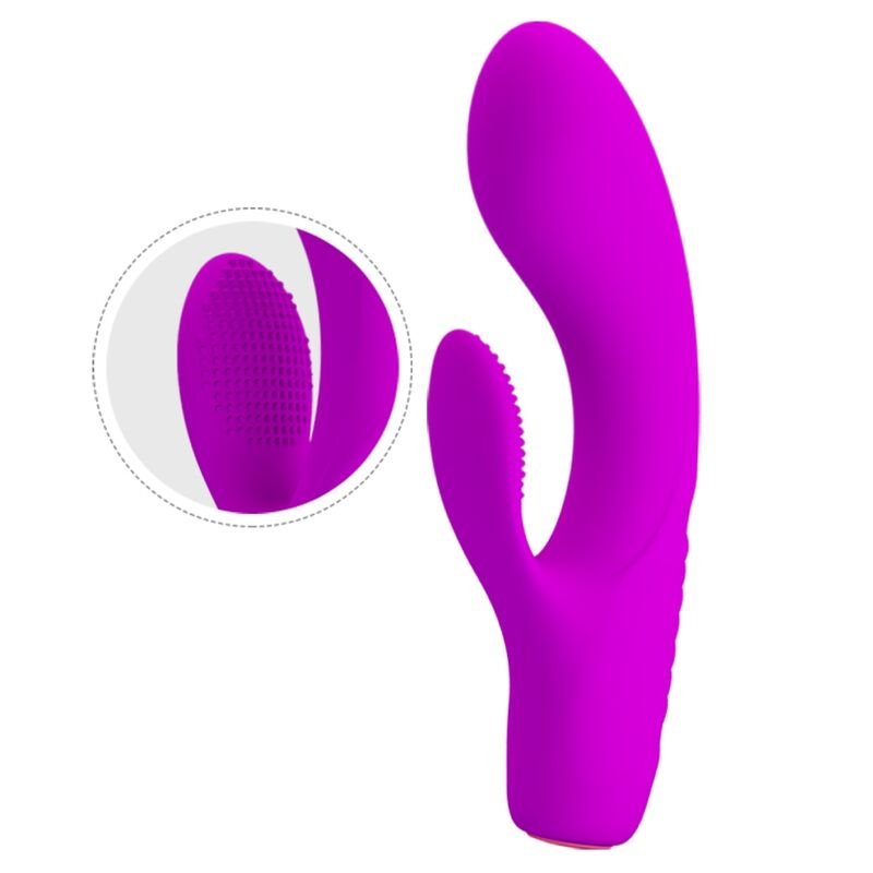 PRETTY LOVE - VIBRADOR RECARREGVEL TIM ROXO - Image 5