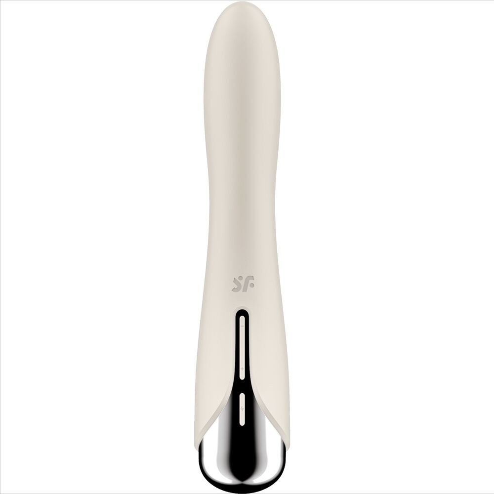 SATISFYER - VIBRADOR ROTADOR BEGE SPINNING VIBE 1 G-SPOT BEIGE - Image 2
