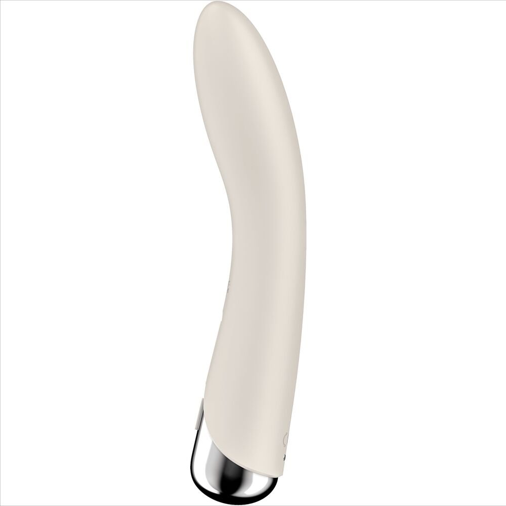 SATISFYER - VIBRADOR ROTADOR BEGE SPINNING VIBE 1 G-SPOT BEIGE - Image 4