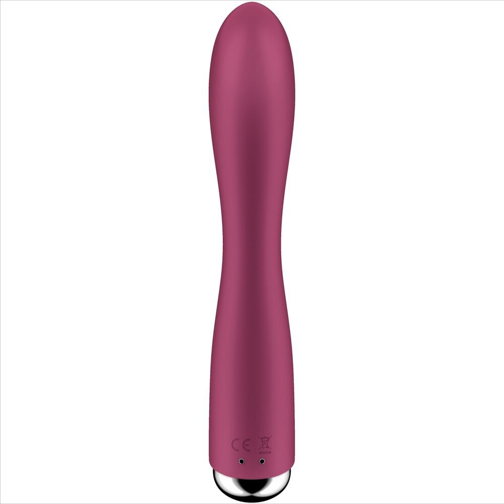 SATISFYER - COELHO GIRATÓRIO 1 CLITÓRIS E ESTIMULAO DE PONTO G VERMELHO - Image 3