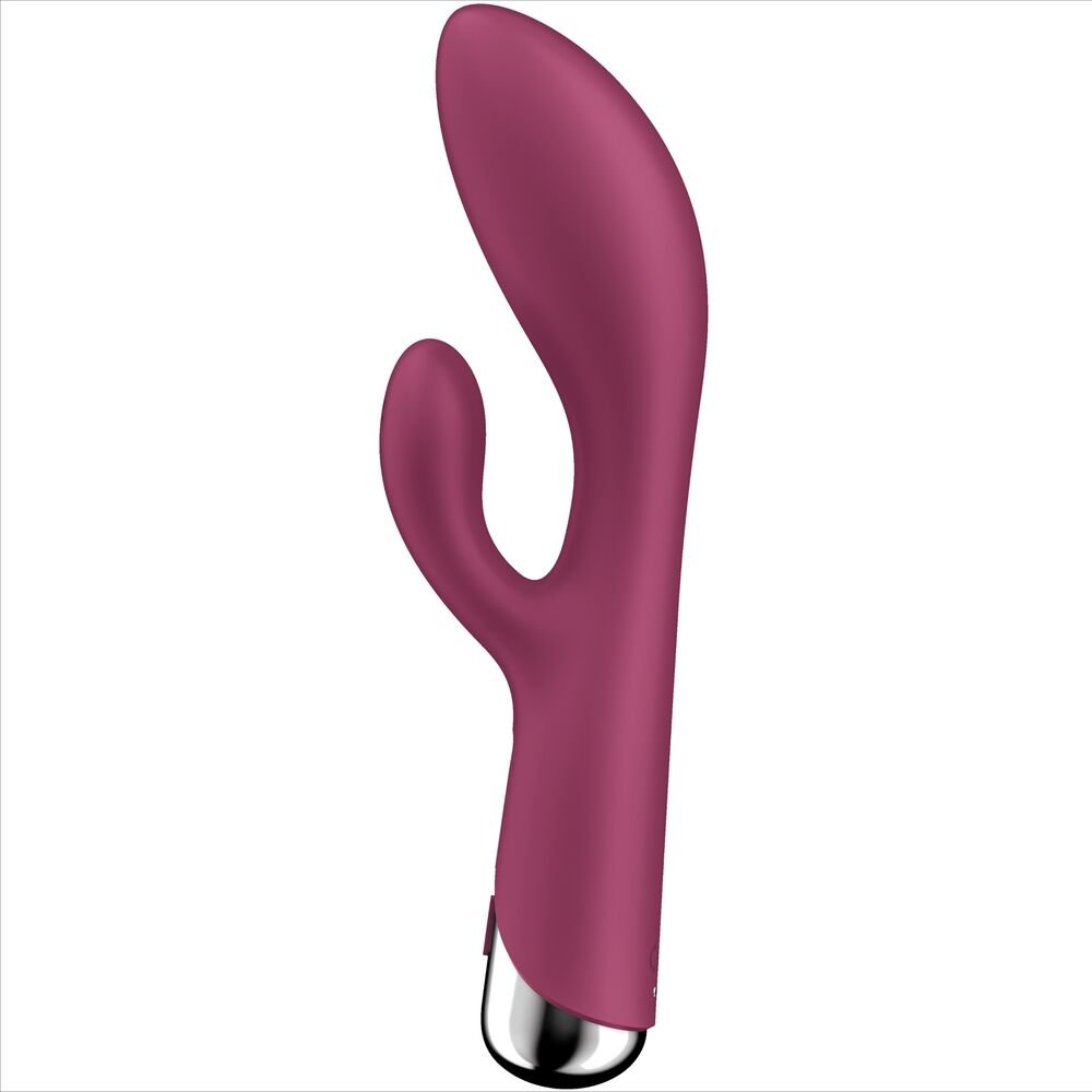SATISFYER - COELHO GIRATÓRIO 1 CLITÓRIS E ESTIMULAO DE PONTO G VERMELHO - Image 4