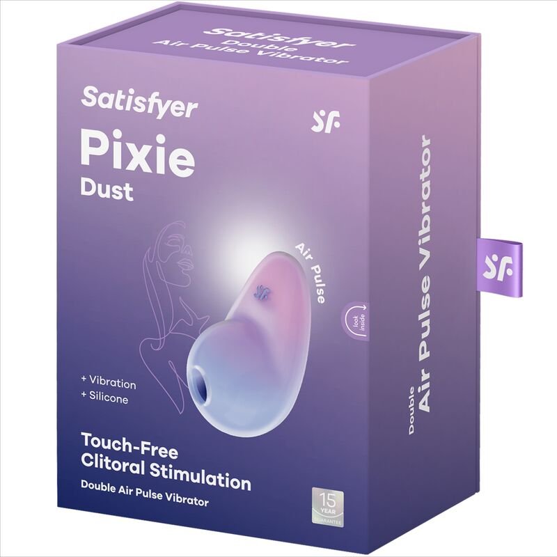 SATISFYER - ESTIMULADOR PIXIE DUST LILAC AIR PLUSE - Image 5