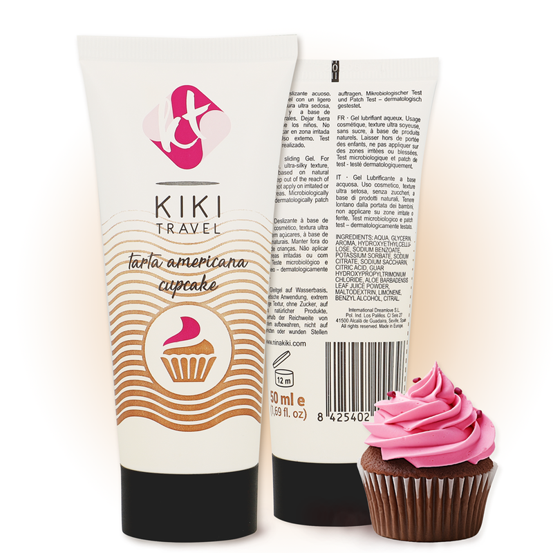 KIKÍ TRAVEL - CUPCAKE LUBRIFICANTE 50 ML - Image 2