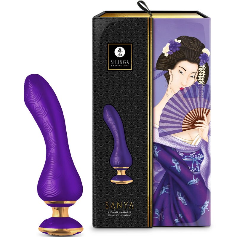 SHUNGA - SANYA MASSAGER ÍNTIMO VIOLETA - Image 4