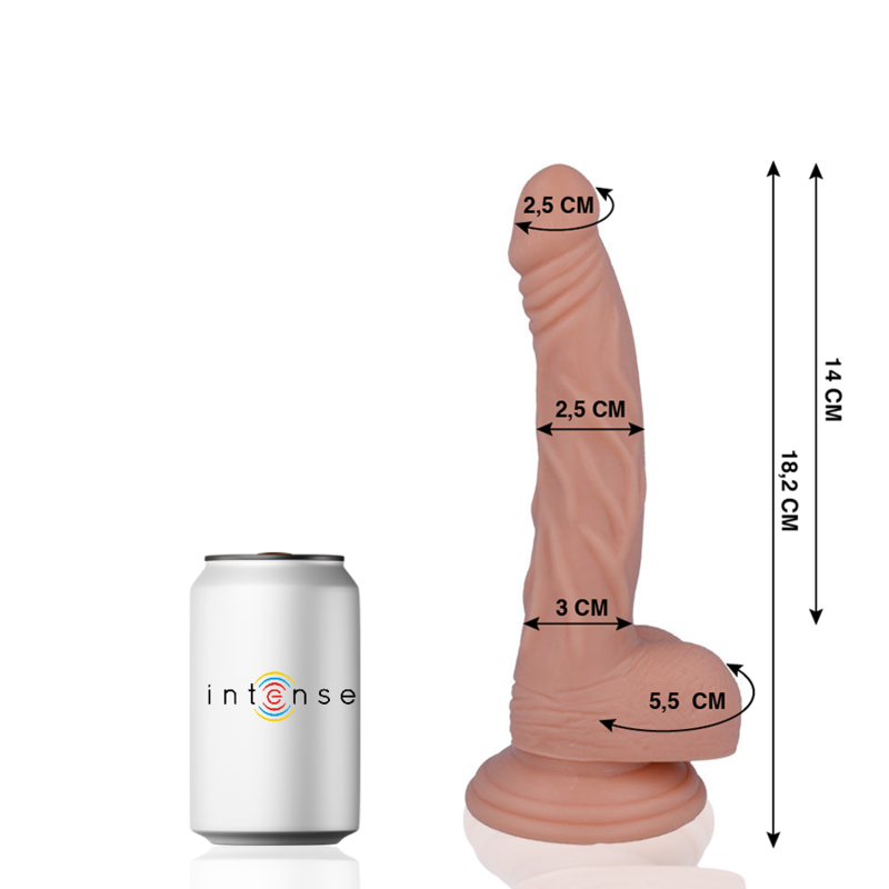 MR INTENSE - 12 REALISTIC PENIS 18.2 CM -O- 2.5 CM - Image 2