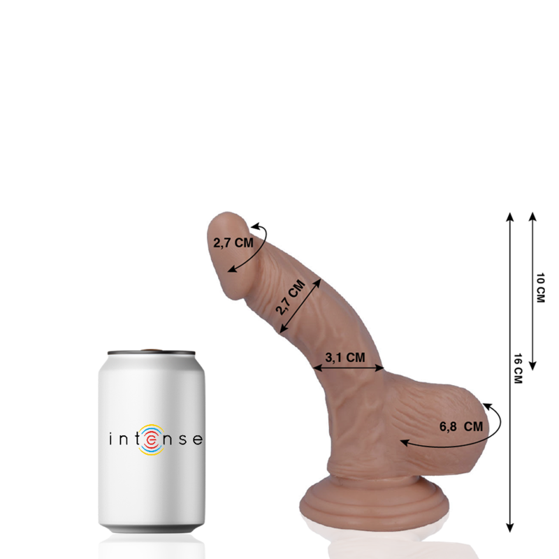 MR INTENSE - 2 REALISTIC PENIS 16 CM -O- 2.7 CM - Image 2