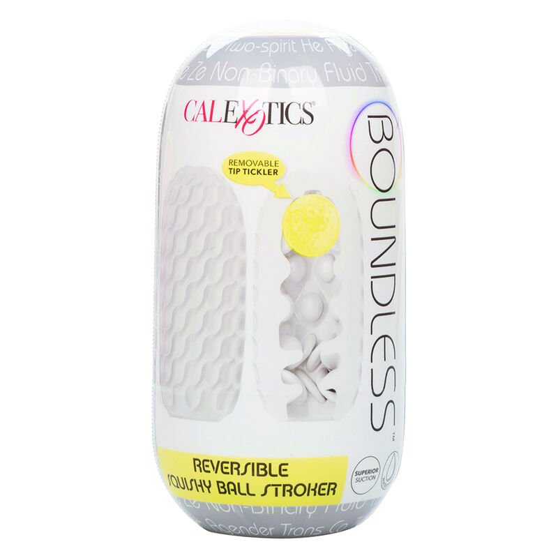 CALEXOTICS - BOUNDLESS REVERSÍVEL SQUISHY BALL STROKE CINZA - Image 2