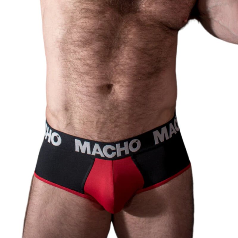 MACHO - MS26N SLIP PRETO/VERMELHO M - Image 2