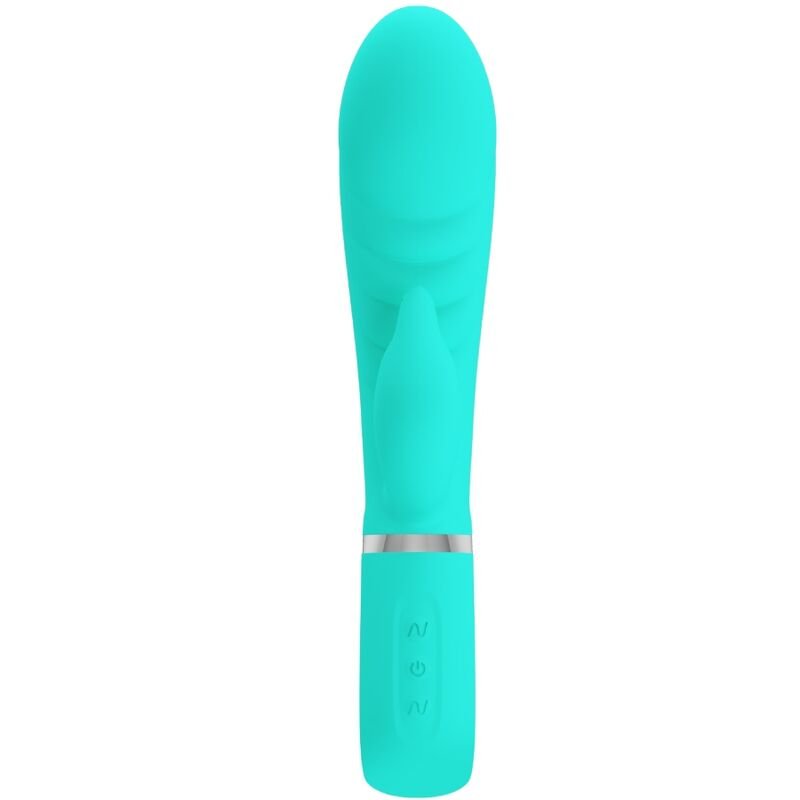 PRETTY LOVE - VIBRADOR PRESCOTT MULTIFUNÕES G-SPOT AQUA VERDE - Image 2