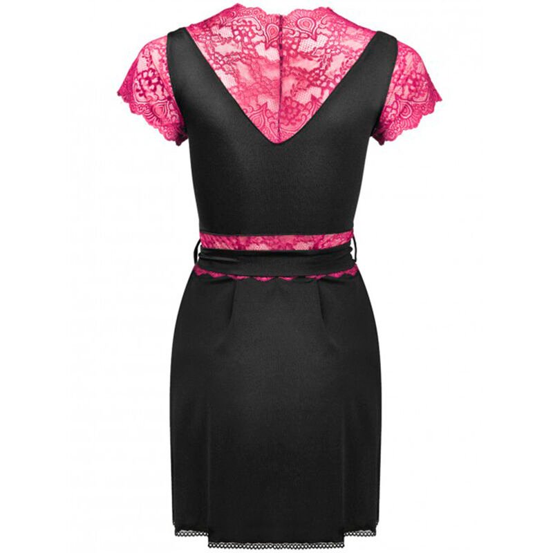 LIVCO CORSETTI FASHION - KUMIKO LC 90428 VESTIDO + CALCINHA PRETA L/XL - Image 4