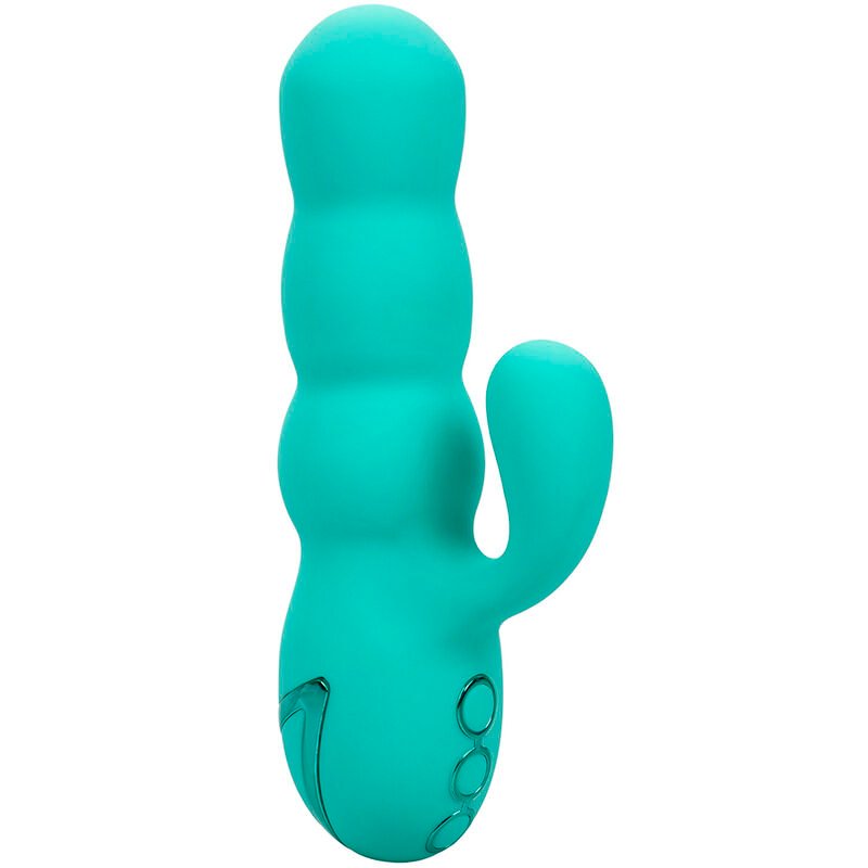 CALEXOTICS - VIBRADOR DEL MAR DIVA RABBIR AQUA GREEN POR CALIFORNIA DREAMING - Image 3