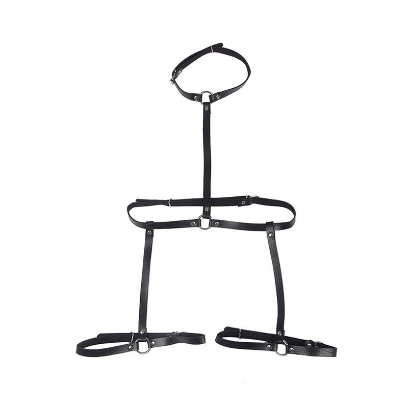 SUBBLIME - ARNÊS DE CUORO ETO TAMANHO ÚNICO - Image 4