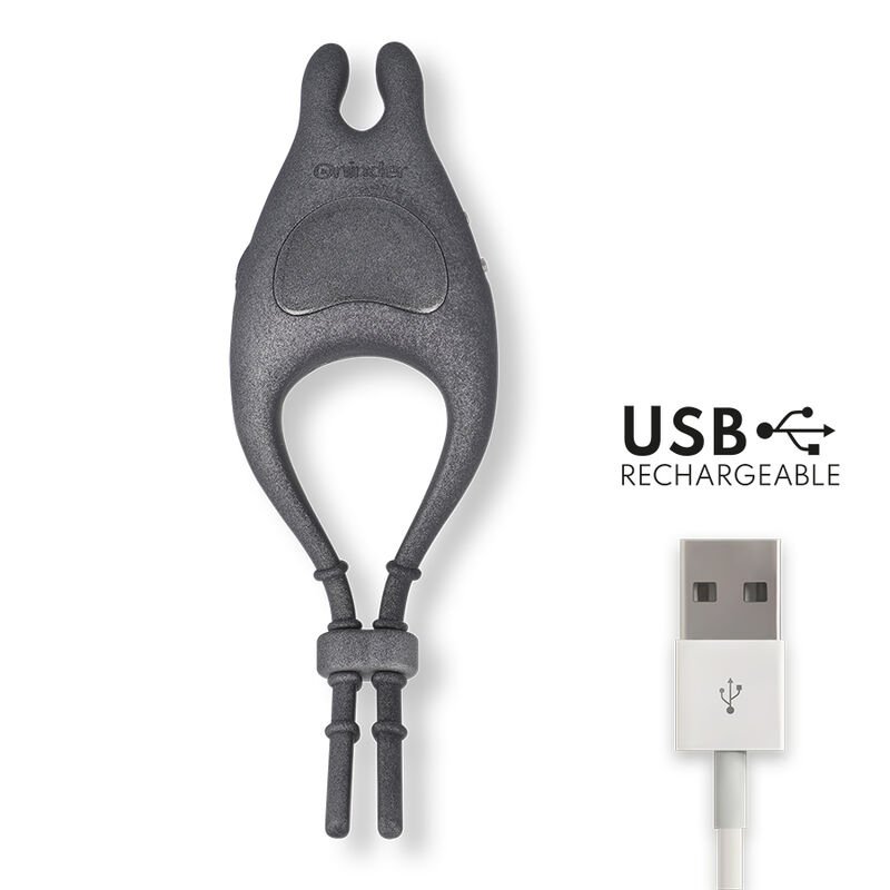 ONINDER - ANEL VIBRADOR AJUSTÁVEL RECARREGÁVEL PAMPA COM ESTIMULADOR DE CLITÓRIS 10 VELOCIDADES - APLICATIVO GRATUITO - Image 3