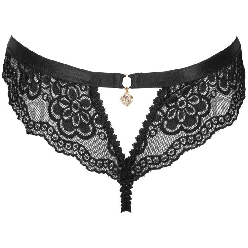 LIVCO CORSETTI FASHION - OKSURIN PANTY CROTCHLESS PRETO - Image 4