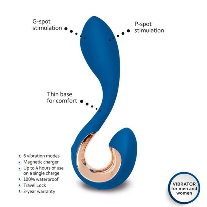 G-VIBE - GPOP 2 VIBRADOR G E P PONTO AZUL ÍNDIGO - Image 4