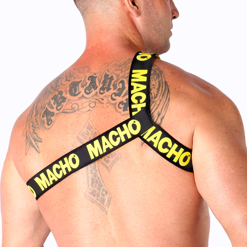 MACHO - ARNÊS ROMANO AMARELO L/XL - Image 3