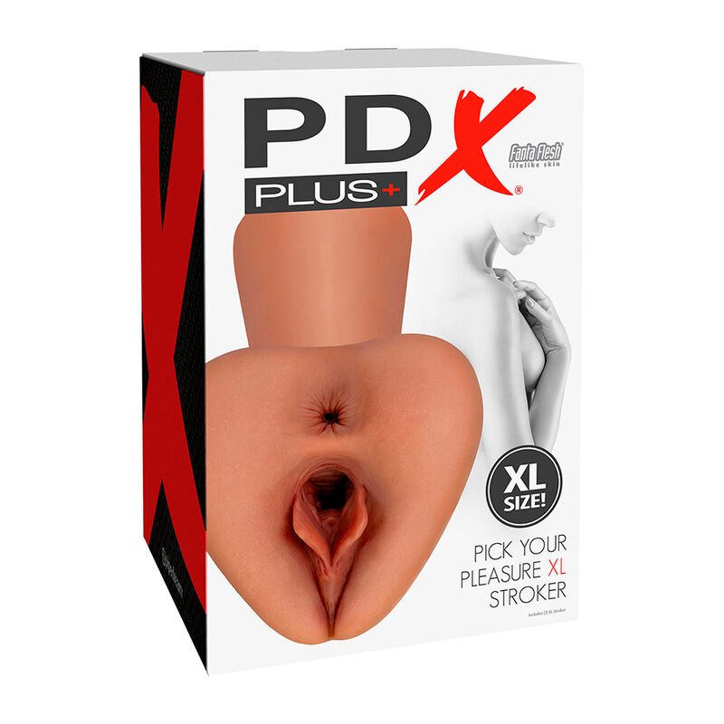 PDX PLUS - PICK YOUR PLEASURE XL REALISTA STROKER MARROM - Image 4