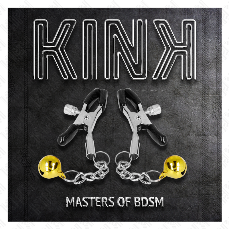 KINK - PINÇAS PINGENTE JINGLE BELL DOURADA 6 CM - Image 5