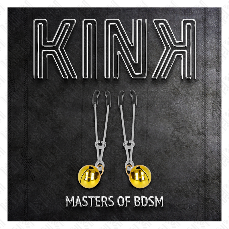 KINK - PINÇAS DE BINO FINAS OURO 7 CM - Image 5