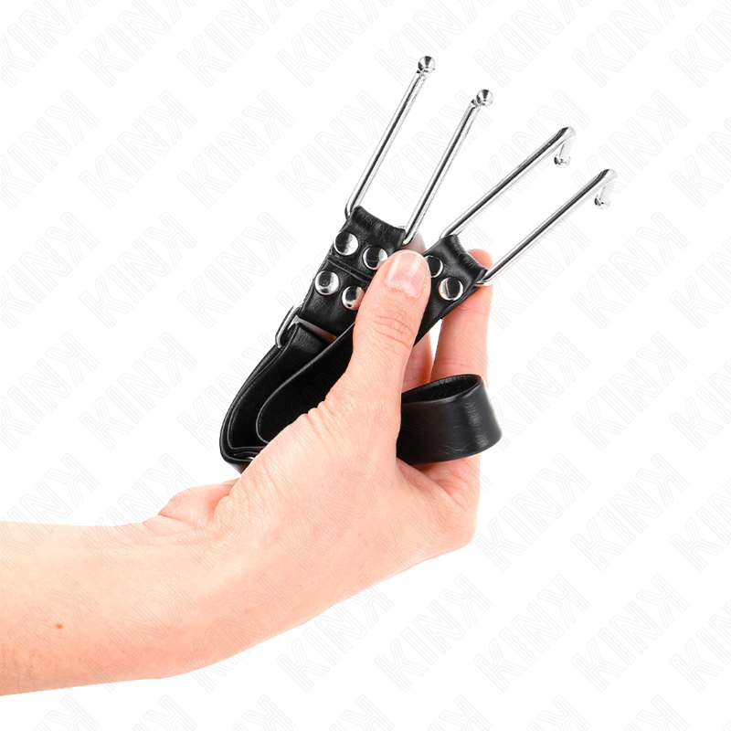 KINK - MORDAÇA DE GANCHO DE METAL AJUSTÁVEL 36-52 CM - Image 3